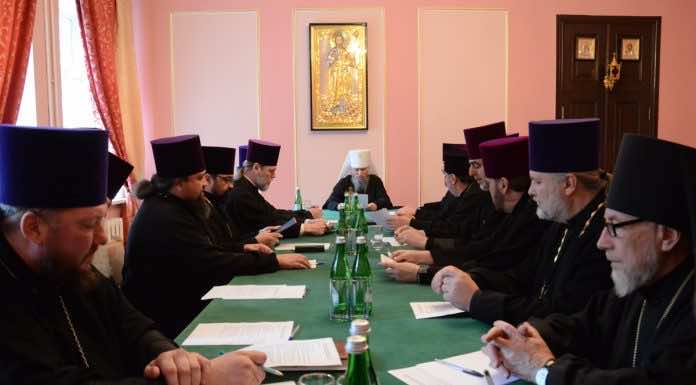 Митрополит Василий провел второе заседание Епархиального совета