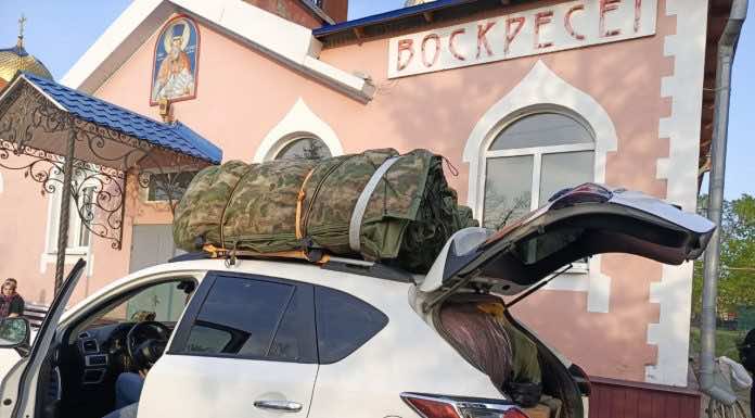 Добровольцы поселка Афипский собрали две машины гуманитарного груза для воинов СВО