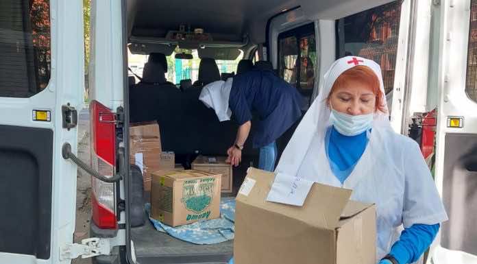 Сестры милосердия собрали очередной груз для ростовского военного госпиталя