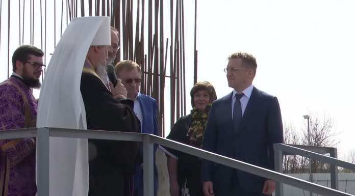 Видеосюжет. Закладка нового храма в поселке Афипском