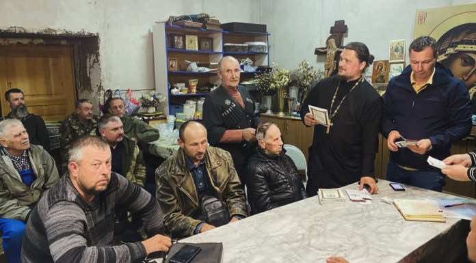 В Вознесенском храме состоялся сход Пашковских казаков