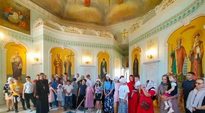 Прихожане храма Богоявления Господня посетили духовный центр станицы Динской