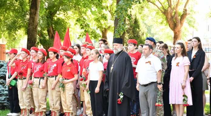 Протоиерей Трофим Щербаков принял участие в акции «Свеча памяти»