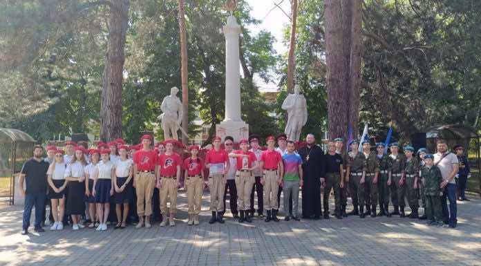 Протоиерей Сергий Брусов принял участие в акции «Эстафета Памяти»