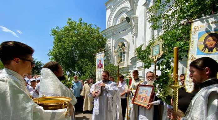 125-летний юбилей отметил храм Вознесения Господня ст. Пластуновской