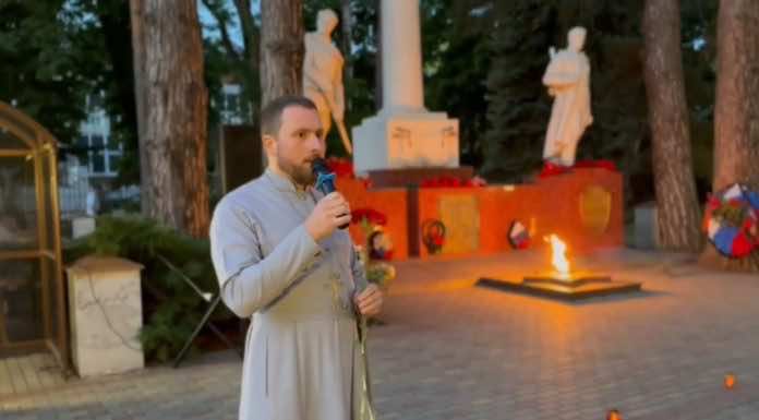 В Горячем Ключе прошла акция «Свеча памяти»