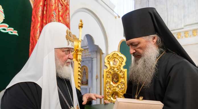 Патриарх Московский и всея Руси Кирилл возглавил чин наречения архимандрита Саввы (Лесных) во епископа Армавирского и Лабинского