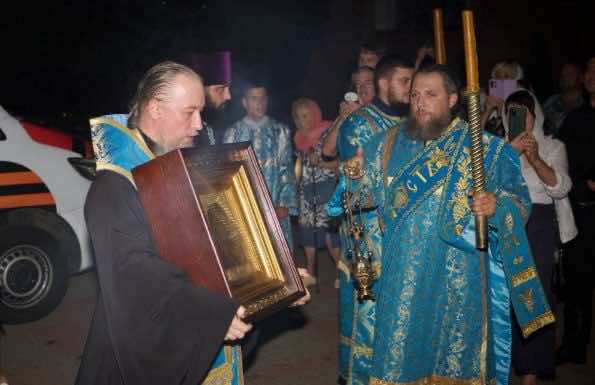 В Краснодаре встретили чудотворную икону Божьей Матери «Казанская»