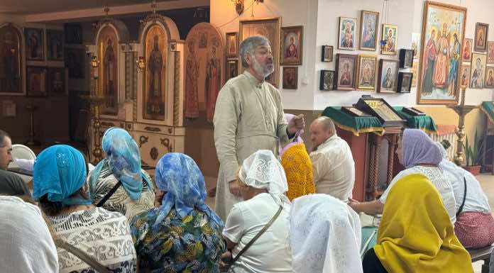 В храме Вознесения Господня прошла беседа, посвященная теме семьи и брака