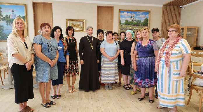 В храме Святой Троицы состоялась встреча с родственниками погибших участников СВО