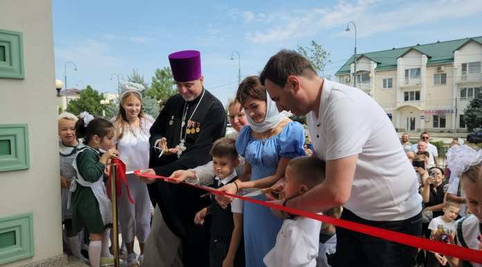 В станице Динской состоялось открытие православной школы