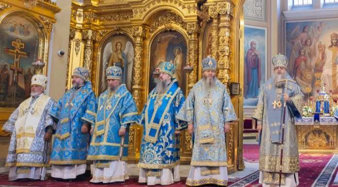 Митрополит Василий принял участие в чествовании Донского образа Божией Матери