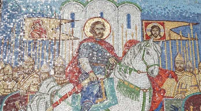 Видеосюжет. Архиерейская Литургия в день памяти святого Александра Невского