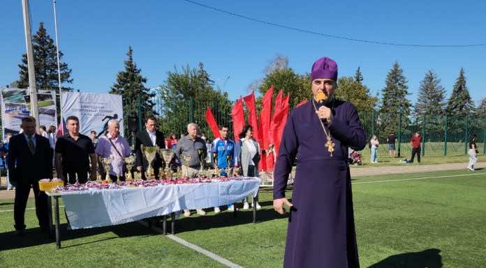 В станице Динской прошёл спортивный турнир на призы храма Святой Троицы