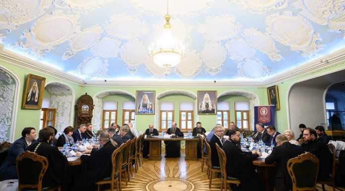 Митрополит Василий принял участие в совместном заседании Общего собрания и Совета НОТА в Московской духовной академии