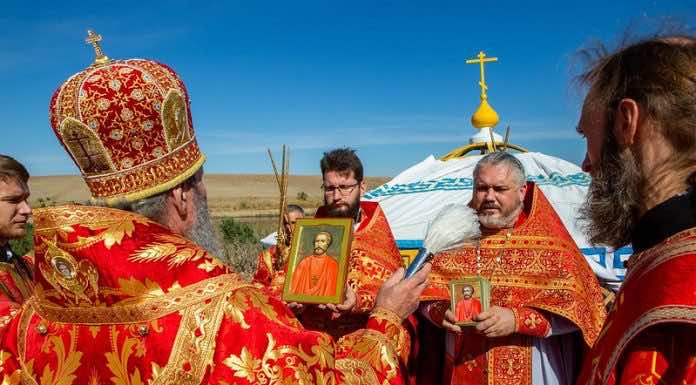 Духовенство епархии приняло участие в торжествах, посвященных памяти священников-просветителей Калмыкии