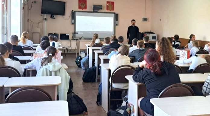 В Горячем Ключе школьники посмотрели православный мультфильм «Пересвет и Ослябя»