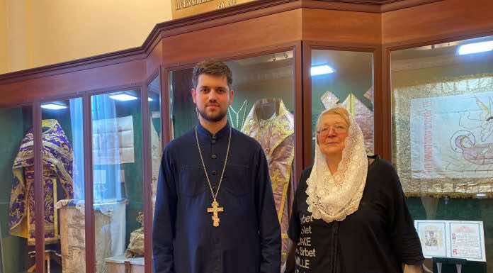 Екатеринодарскую духовную семинарию посетила внучка архиепископа Флавиана (Иванова)