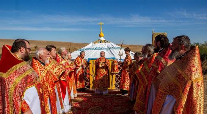 ВИДЕОСЮЖЕТ. В Калмыкии прошли торжества в честь Кубанского священномученика Григория Троицкого