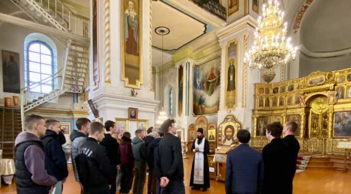 Студенты механико-технологического техникума ст. Динской посетили храм Вознесения Господня