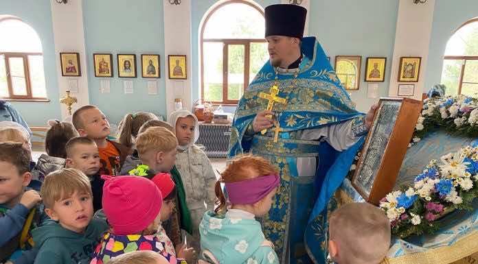 Воспитанники детского сада посетили храм