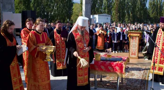 ВИДЕОСЮЖЕТ. Закладка нового храма мученицы Татианы при КубГАУ в Краснодаре