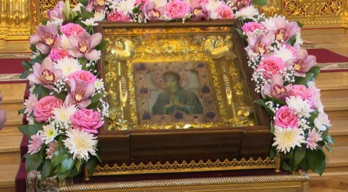 ВИДЕОСЮЖЕТ. В Краснодар прибыла икона Божией Матери «Умягчение злых сердец»
