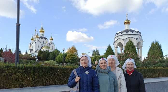 Сестры милосердия ассоциации посетили военный госпиталь Ростова-на-Дон
