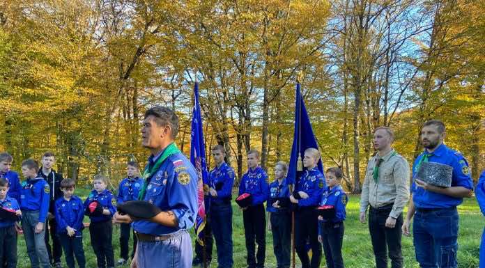 Отряд Братства православных следопытов принял участие в осеннем лагере