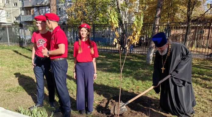 Настоятель краснодарского храма Преображения Господня принял участие в закладке аллеи Героев СВО