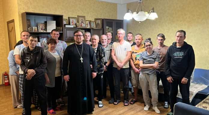 Священник посетил центр социальной реабилитации «Содействие»