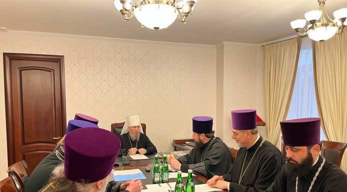 Митрополит Василий провел заседание Епархиального совета Екатеринодарской епархии