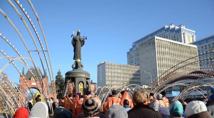 В день памяти святой Екатерины в Краснодаре состоялся праздничный молебен