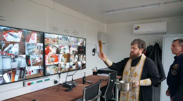 Протоиерей Георгий Лабецкий освятил учебно-тренировочный комплекс на базе «Кубань-СПАС»