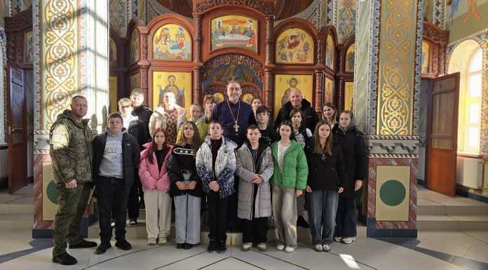 Школьники Усть-Лабинского района посетили центр военно-патриотического воспитания «Патриот»