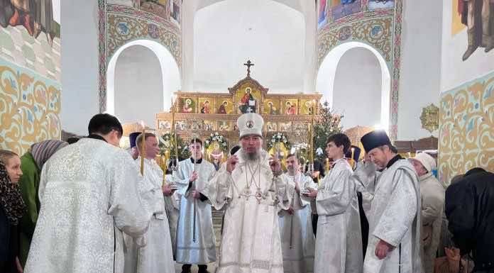 В канун Недели 29-й по Пятидесятнице митрополит Василий совершил всенощное бдение в храме преподобного Илии Муромского Краснодара