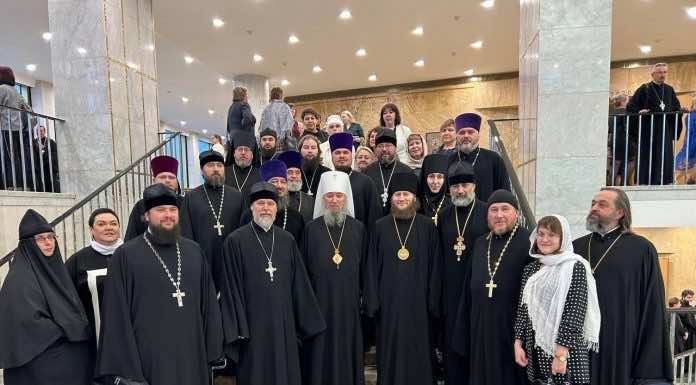 Делегация участников Екатеринодарской епархии приняла участие в церемонии открытия XXXIII Рождественских чтений