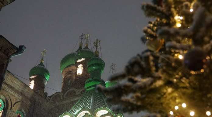 В канун праздника Обрезания Господня митрополит Василий совершил всенощное бдение в Свято-Троицком соборе