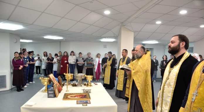 Священнослужители освятили новый корпус детской краевой больницы