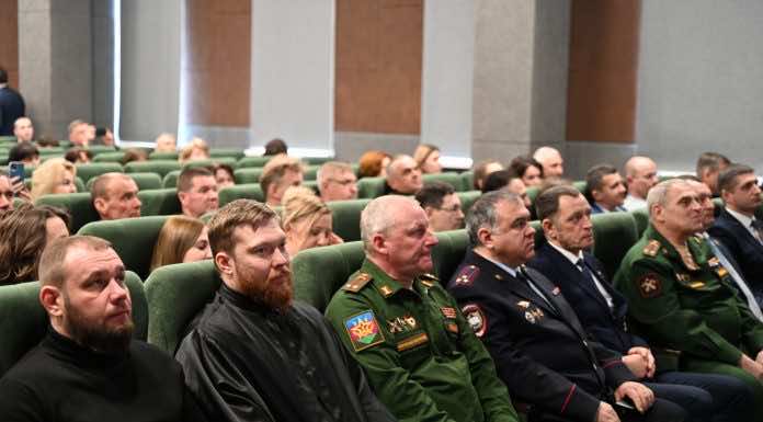 Диакон Дионисий Пылаев посетил мероприятия, посвященные годовщине открытия центра военно-патриотического воспитания «Патриот»
