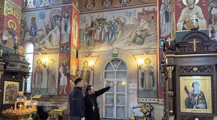 Министр физической культуры и спорта Краснодарского края посетил храм Святого Духа