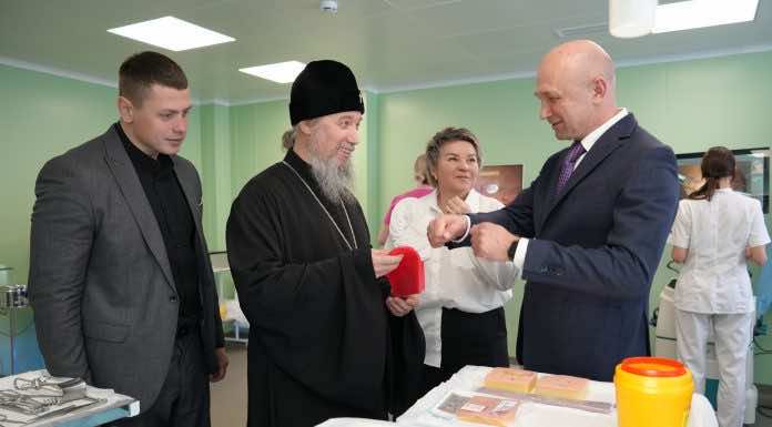 Митрополит Екатеринодарский и Кубанский Василий посетил Кубанский государственный медицинский университет