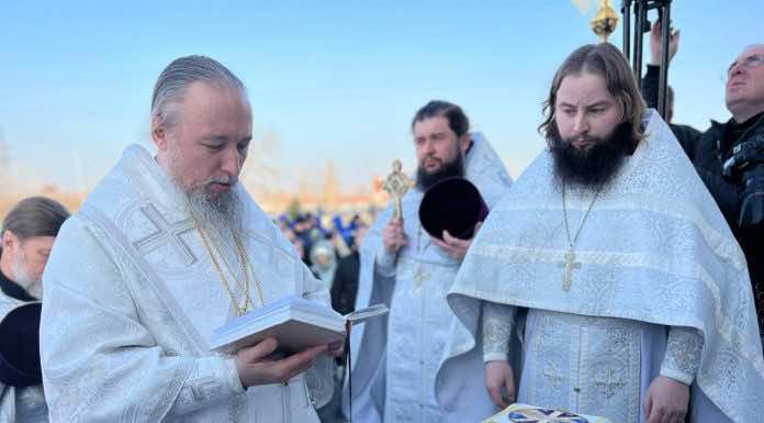 Митрополит Василий совершил великое освящение храма иконы Божией Матери «Владимирская» в Северском районе