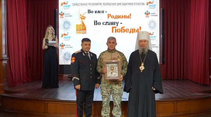 Митрополит Василий благословил участников СВО в преддверии праздника Дня защитника Отечества