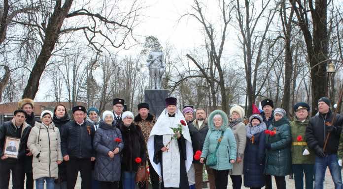 В станице Васюринской торжественно отметили 82-ую годовщину освобождения от немецко-фашистских захватчиков.