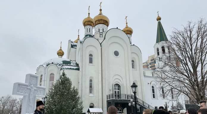 Студенты Кубанского государственного технологического университета посетили храм Святого Духа