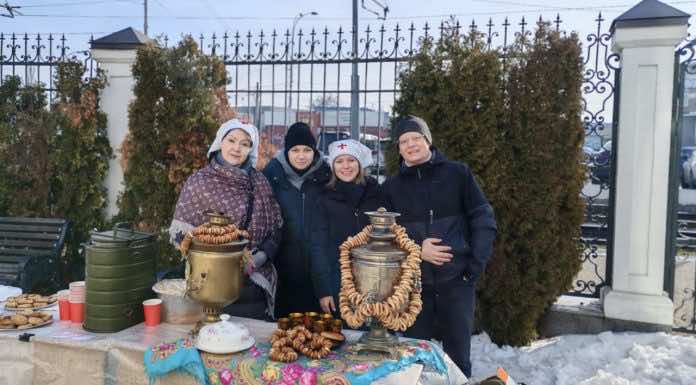 В храме преподобного Сергия Радонежского был организован благотворительный обед