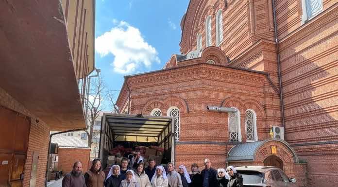 Ассоциация сестричеств милосердия отправила гуманитарный груз в военный госпиталь