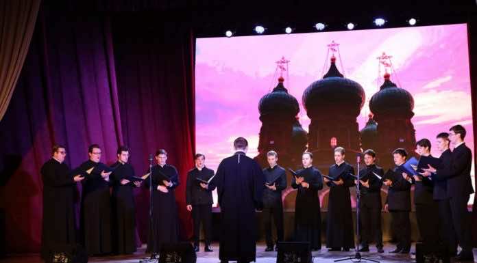 Хор Екатеринодарской духовной семинарии дал концерт великопостных песнопений в г. Ейске