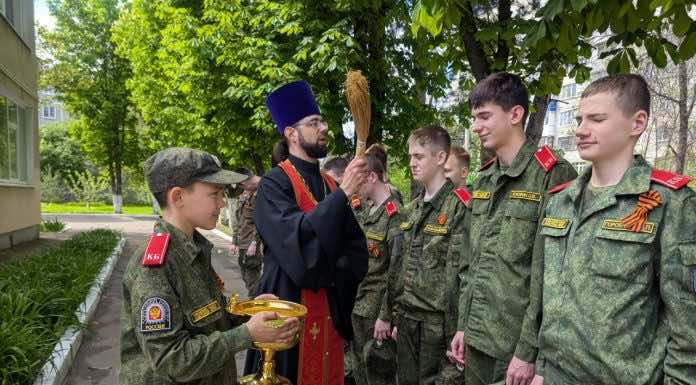 В казачьем кадетском корпусе имени атамана М.П. Бабыча состоялся праздничный молебен
